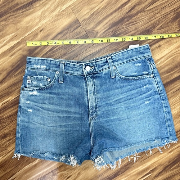 AG Adriano Goldschmied The Mikkel High Rise Vintage Denim Shorts - Picture 7 of 7